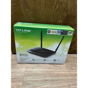 TP Link N600 Wireless Dual Band Router Model TL WDR3500 New Sealed